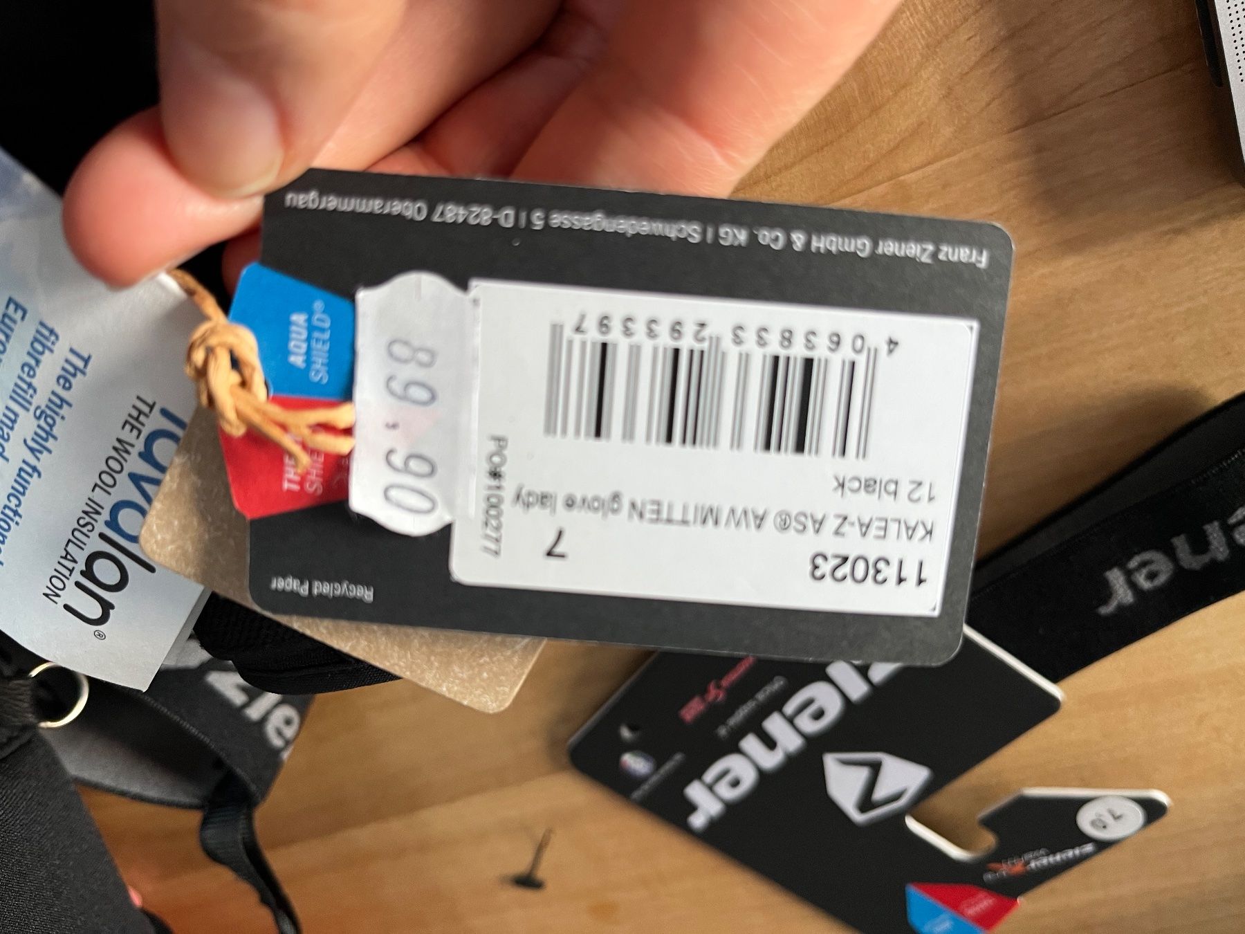 Ziener Handschuhe & Handstulpen: Ziener Handschuhe Damen, Grösse 7 NEU – Neu und originalverpackt aus Winterthur von Blue028 3