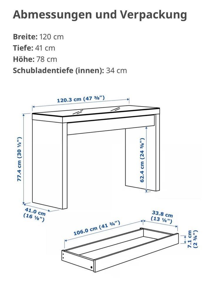 Tavoli da trucco: Schminktich Tisch weiss – Usato da Bern venduto da MIR-IAM 2