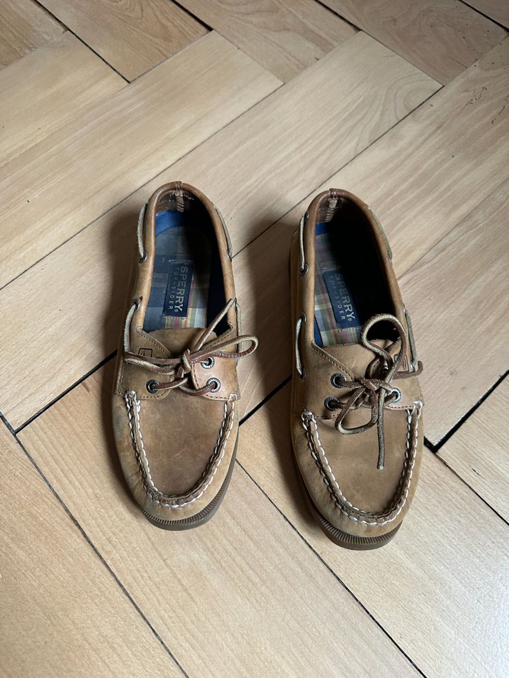 Scarpe da donna: SPERRY Top Sider - Leder Mokassins hellbraun 37 – Usato da Zürich venduto da Diazaio 1