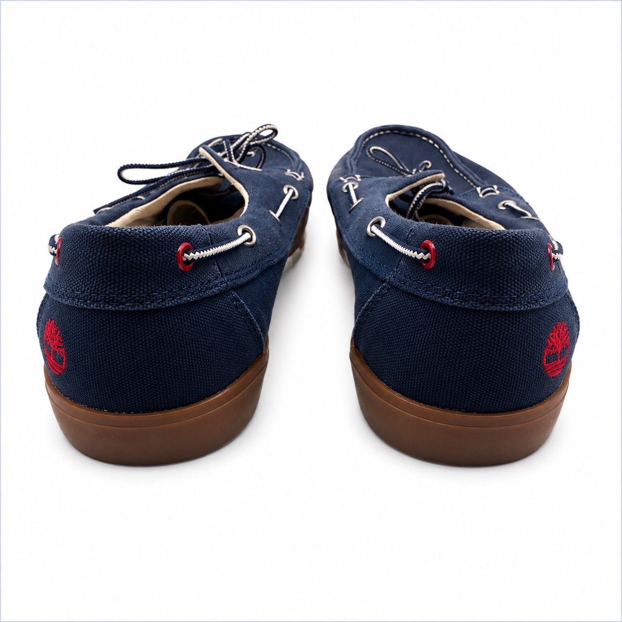 Timberland Chaussures hommes: Original Timberland Bootsschuhe Canvas Navy Gr. 45.5 – D'occasion à Aarberg par LovelyThings_ 5