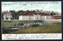 AK St. Gallen, Caserne und Cantine, 1903
