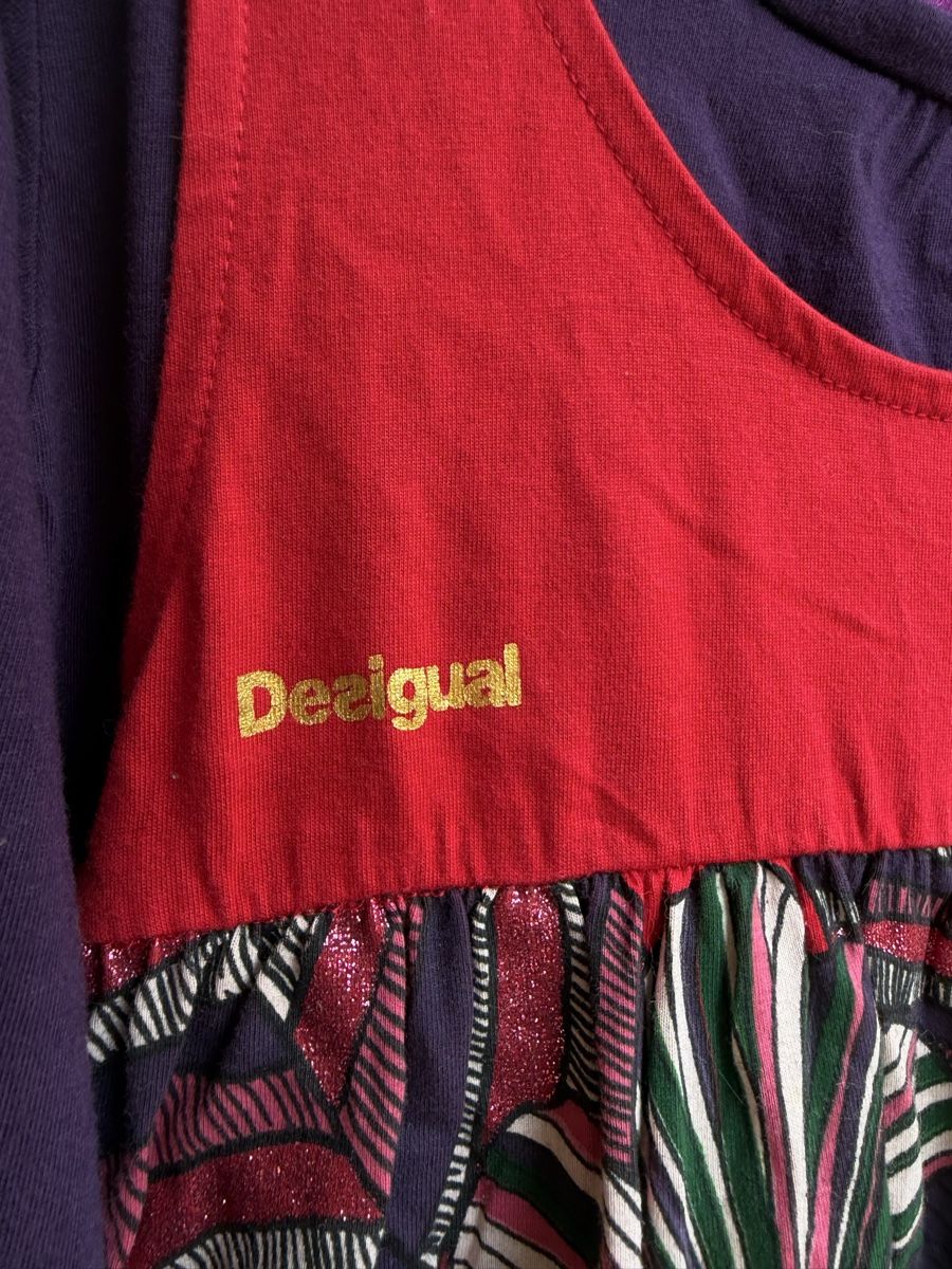 Desigual Vestiti & Gonne: Desigual Kleid mit Langarmshirt – Usato da Minusio venduto da KaLo911 2