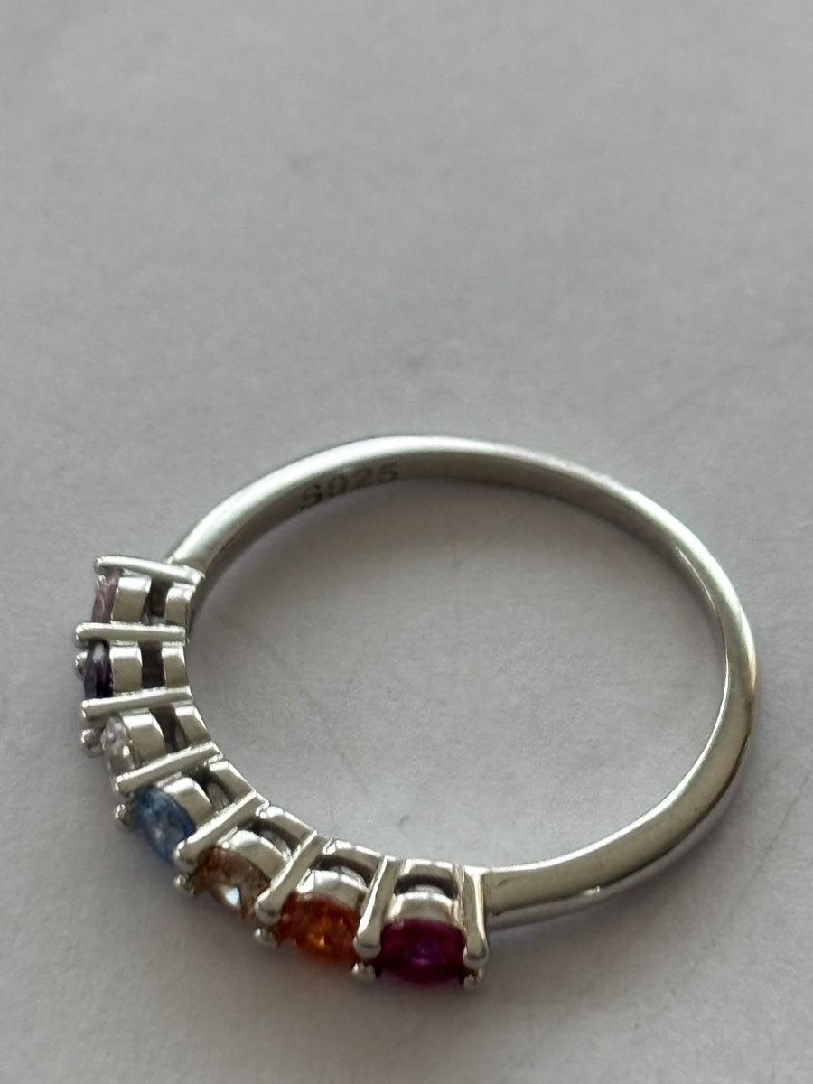 Ringe: Regenbogen Ring, 925 Silber – Gebraucht aus Langnau am Albis von flusspflege 4