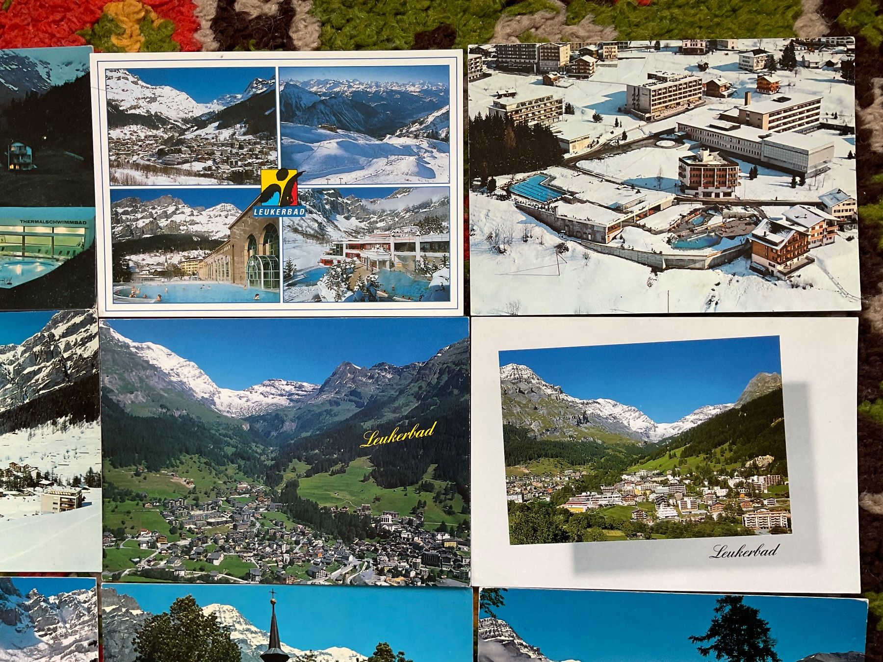 Cartoline postali: 16 AK Leukerbad – Usato da Zürich venduto da Tolima194 2