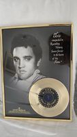 Elvis Presley Gold Record Sammlerstuck wie neu