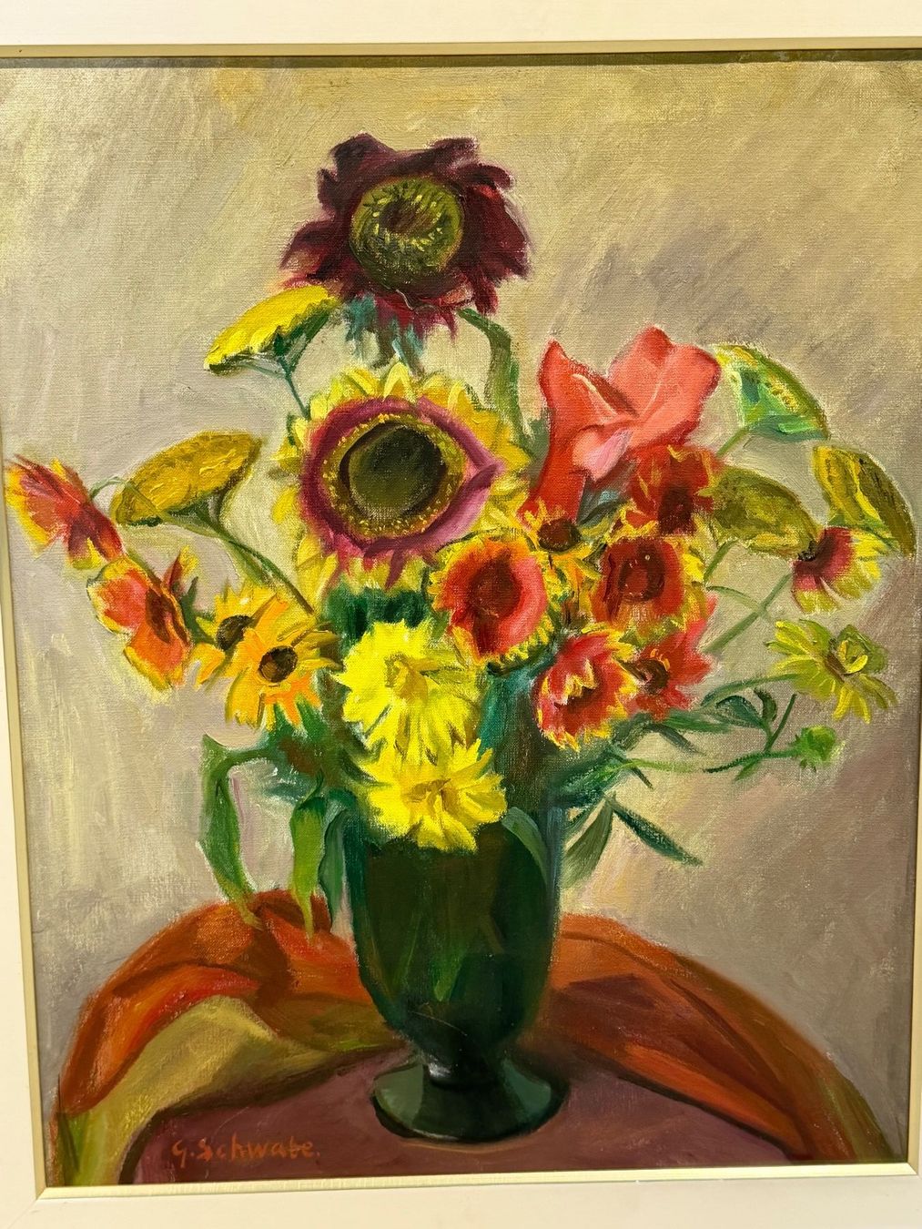 Dipinti: G. Schwabe Original Gemälde – Usato da Basel venduto da PAUL_ART 1