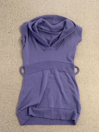 Gilet sans manches femme violet taille S bon état