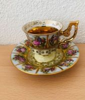 Antik Österreich Espresso Tasse & Unterteller 2 Stk/Pcs