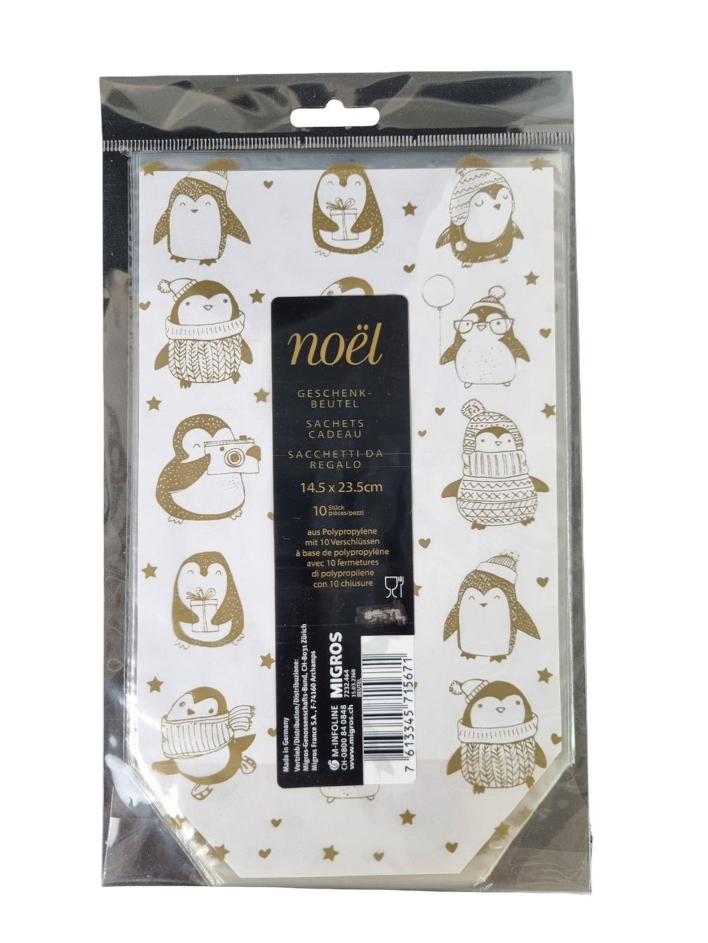 Migros Toutes les décorations: NOEL Geschenkbeutel, 10er-Set – Neuf (Voir description) à Wangen b. Olten par Restwert_Wangen
