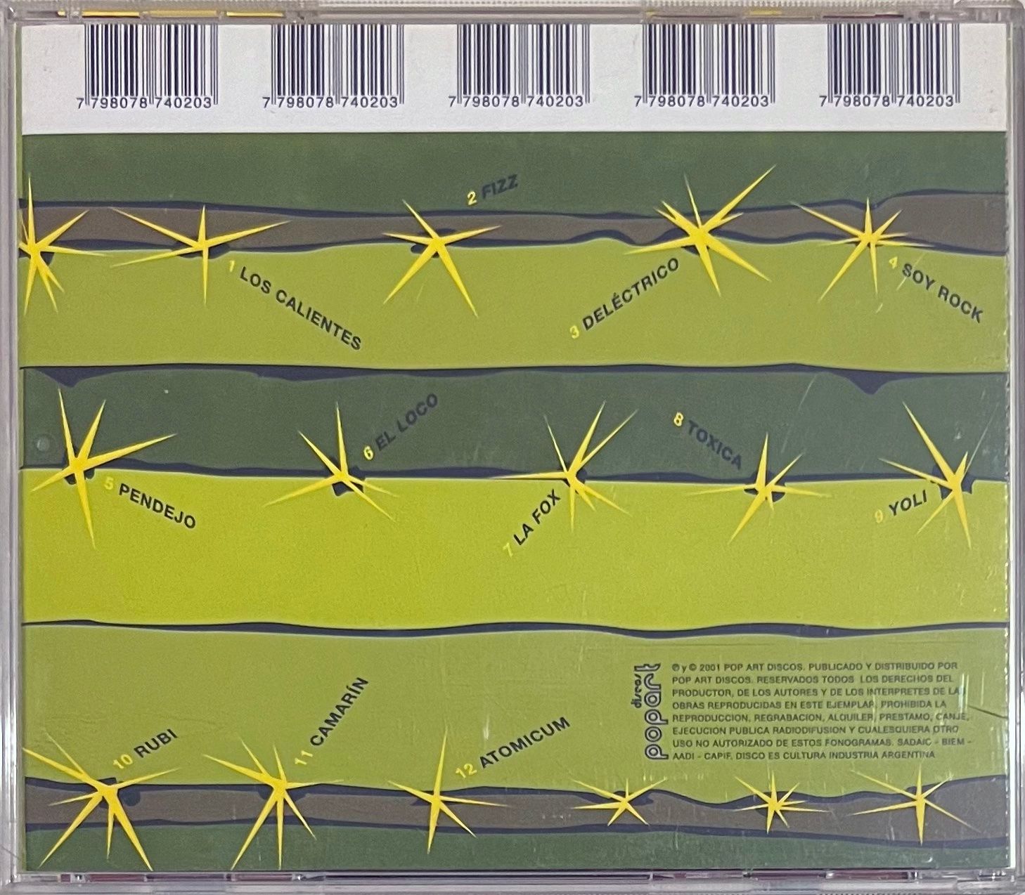 CD: Babasonicos – Jessico – Usato da Martigny venduto da jereq 1