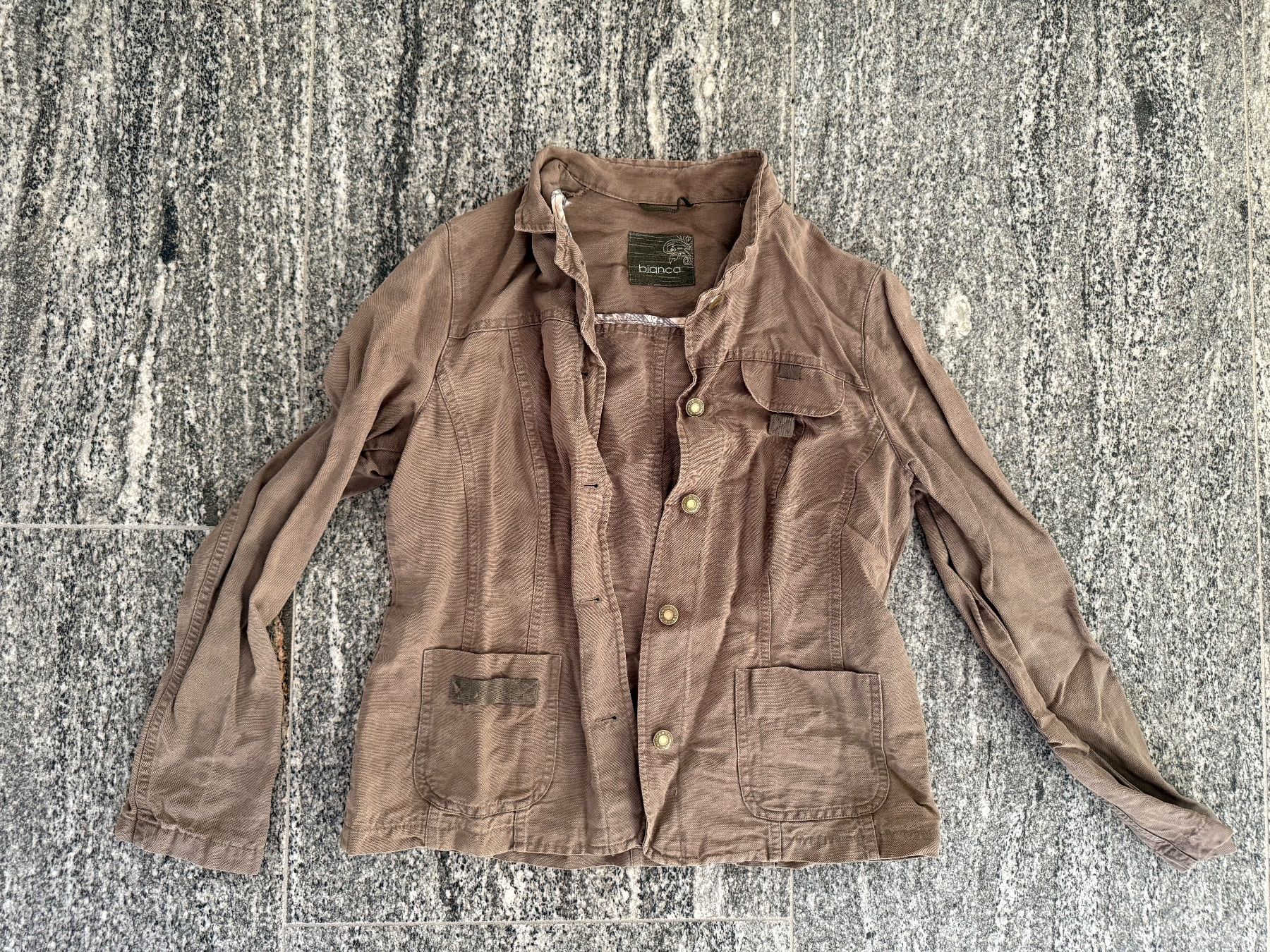 Vestes: Khaki womens light jacket – D'occasion à S. Vittore par via_h2nb