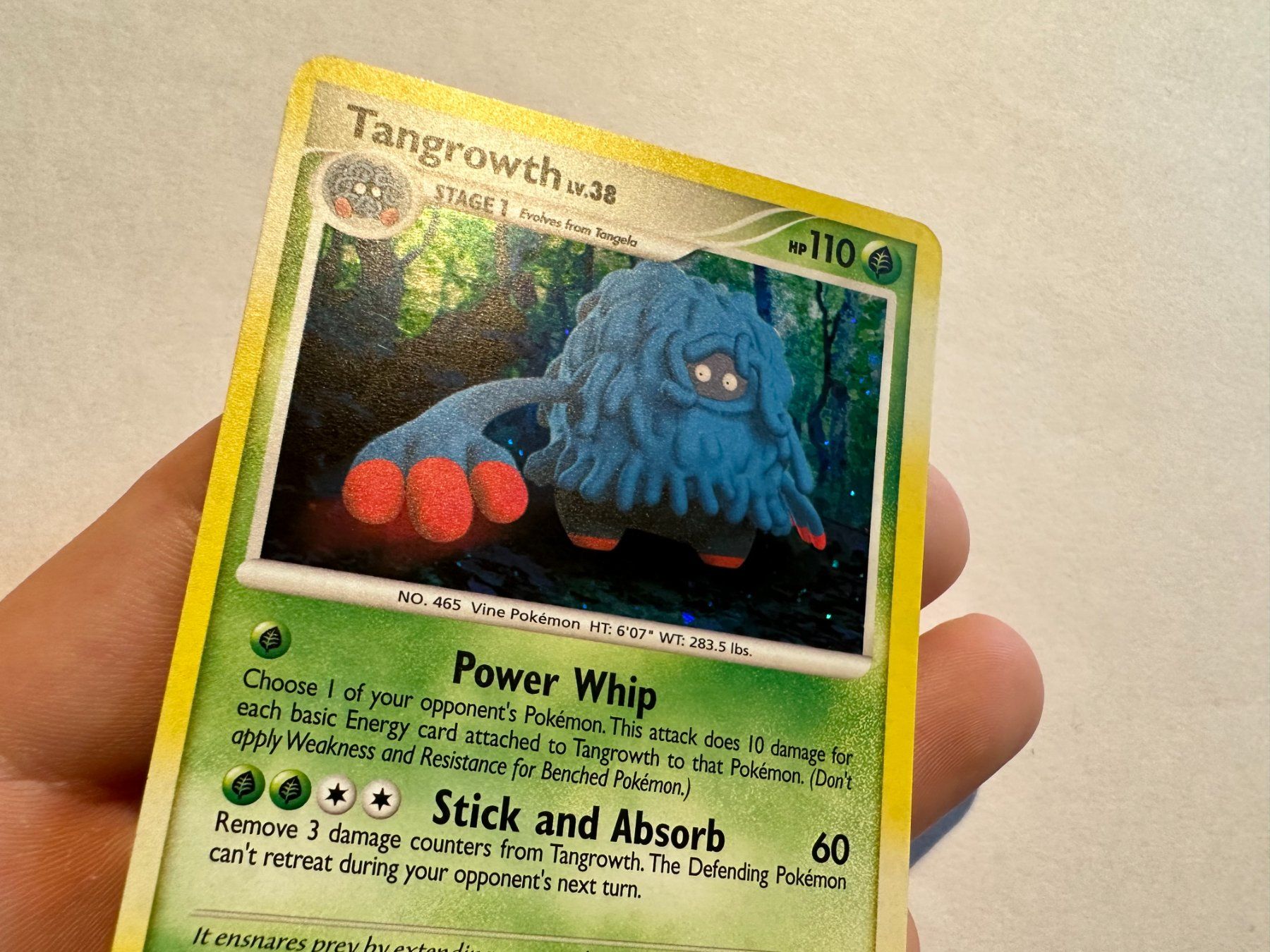 Pokémon Carte collezionabili: Tangrowth holo D&P Great Encounters EN – Usato da Hagendorn venduto da Pokecollectorch 3