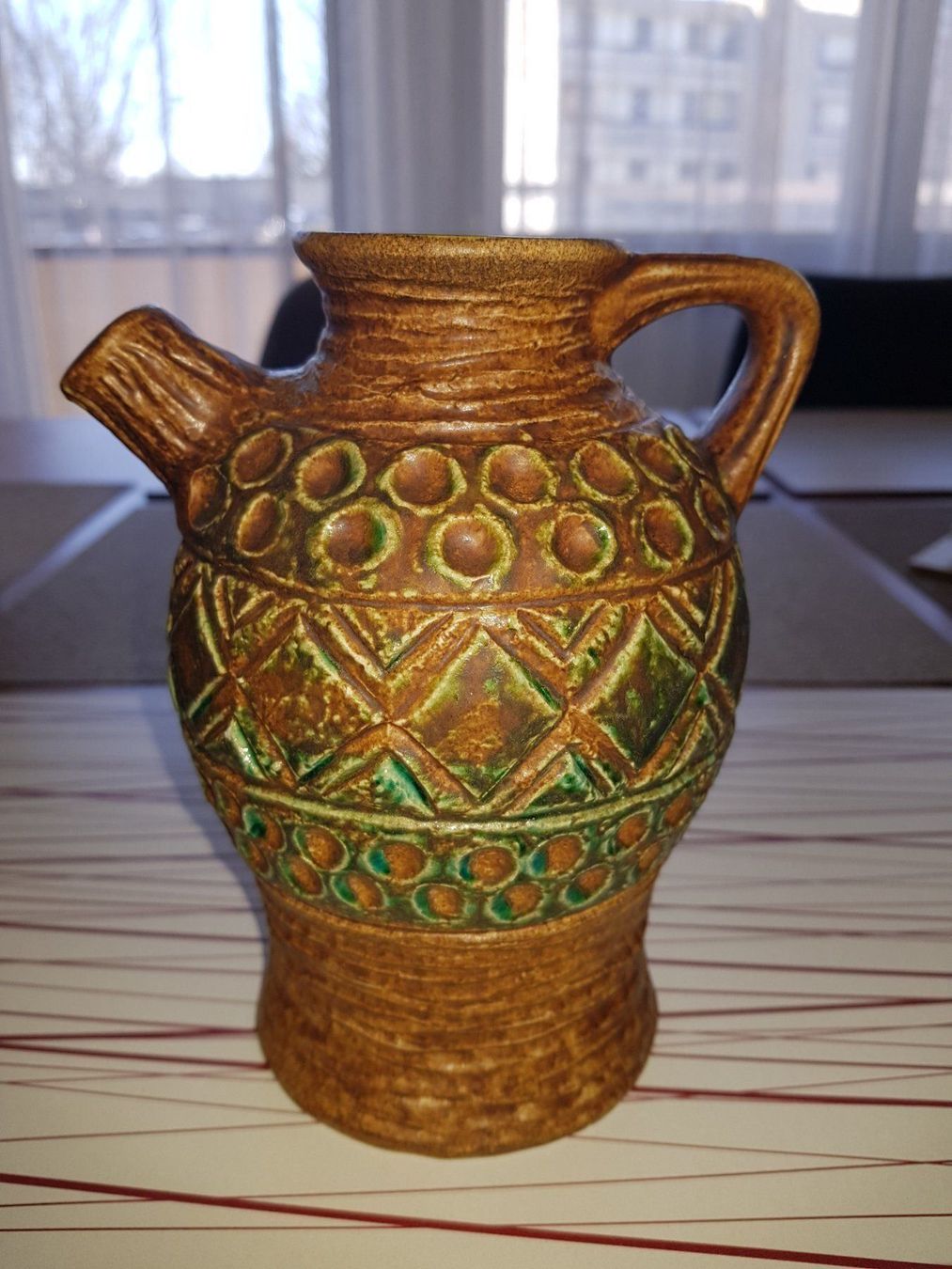 Caraffe: Pichet en céramique BAY W. GERMANY – Usato da Cossonay-ville venduto da Super-Price-Quality 3