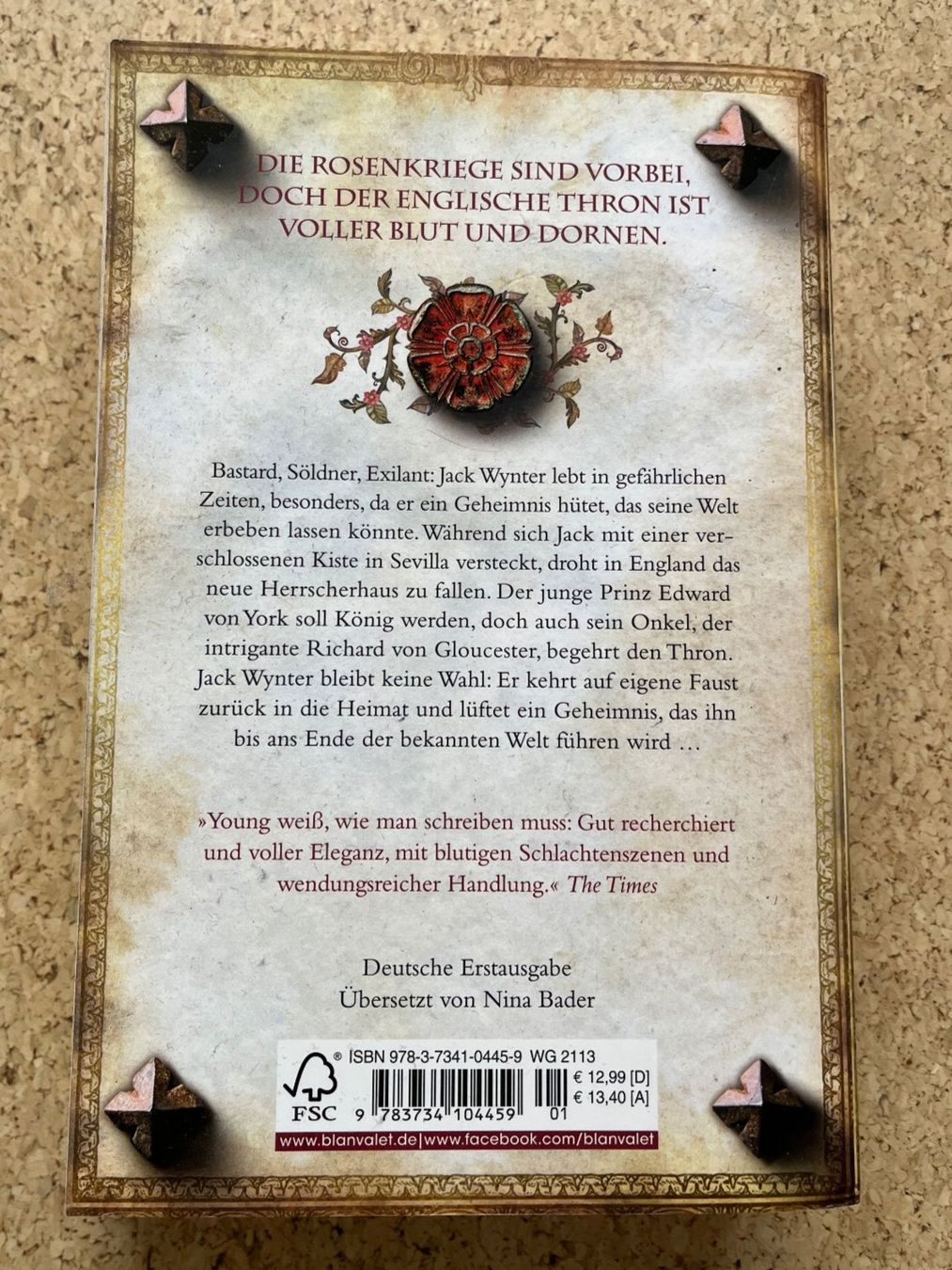 Libri: Taschenbuch "Der Thron der Dornen", Robyn Young – Usato da Grosswangen venduto da Vita500 1
