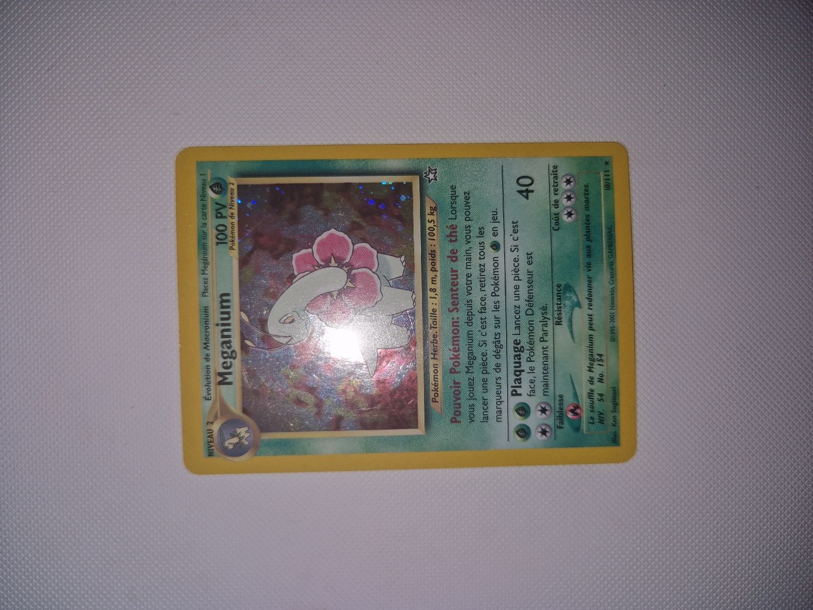 Pokémon Carte collezionabili: Meganium Neo Genesis – Usato da Les Acacias venduto da S.Vieira