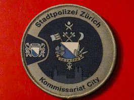 Polizei  Badge Stadtpolizei Zurich kommissaria City Klett