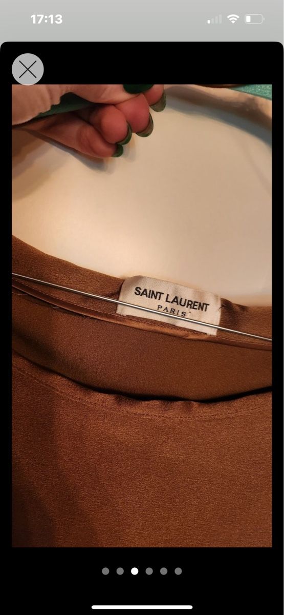 Saint Laurent Vestiti: Saint Laurent Minikleid,Bronze – Usato da Zollikerberg venduto da Funny014 2