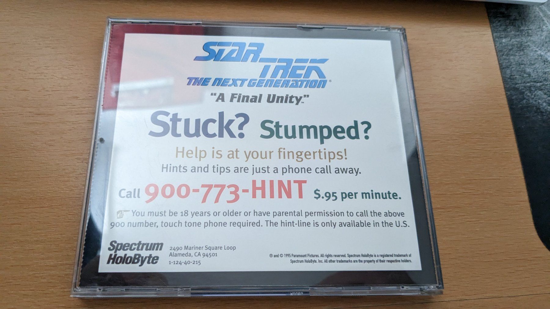 Sony Jeux: Star Trek TNG A Final Unity - PC Spiel – D'occasion à Hünenberg See par SpecialEditionGaming 2