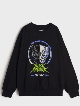 Black Panther Marvel Sweatshirt Gr. 158