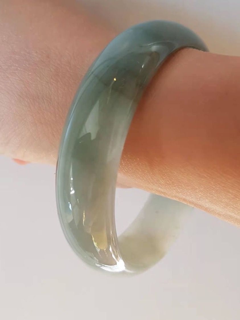 Bracciali & Braccialetti: Armreif Jadeite-Jade 60.7 mm Typ A – Nuovo (secondo la descrizione) da Bern venduto da Steinfieber 4