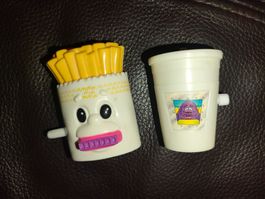 Lot 24 - Jouets Frites et Coca MC DONALD Happy Meal1991-1996