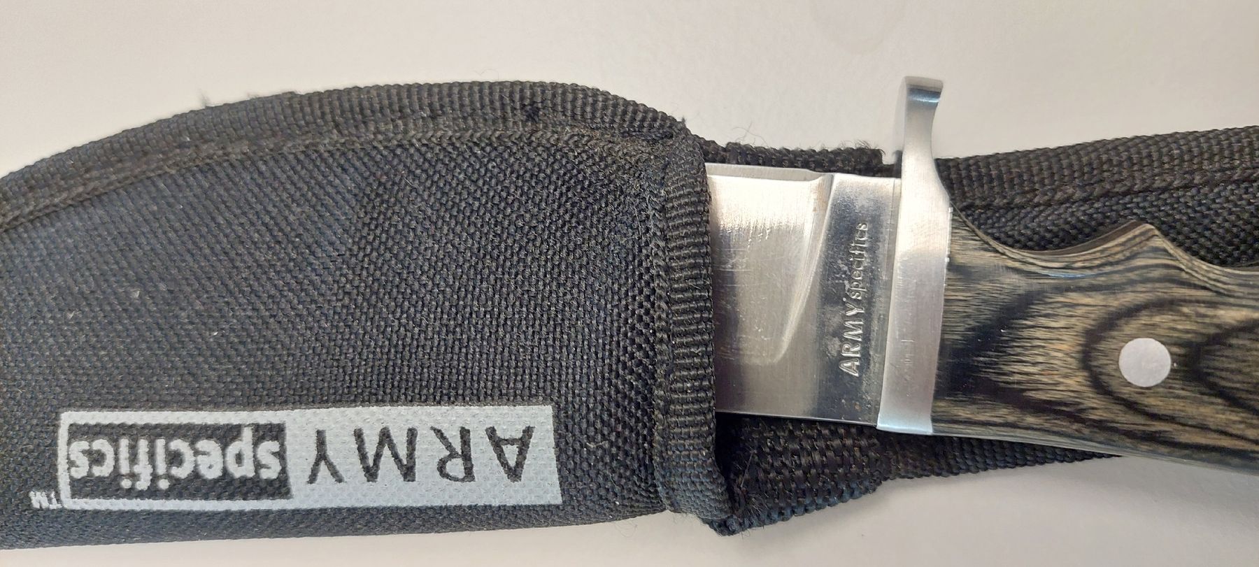 Coltellini militari: Messer ARMY specifics mit Scheide guter Zustand – Usato da Rothenburg venduto da Schomi3 1