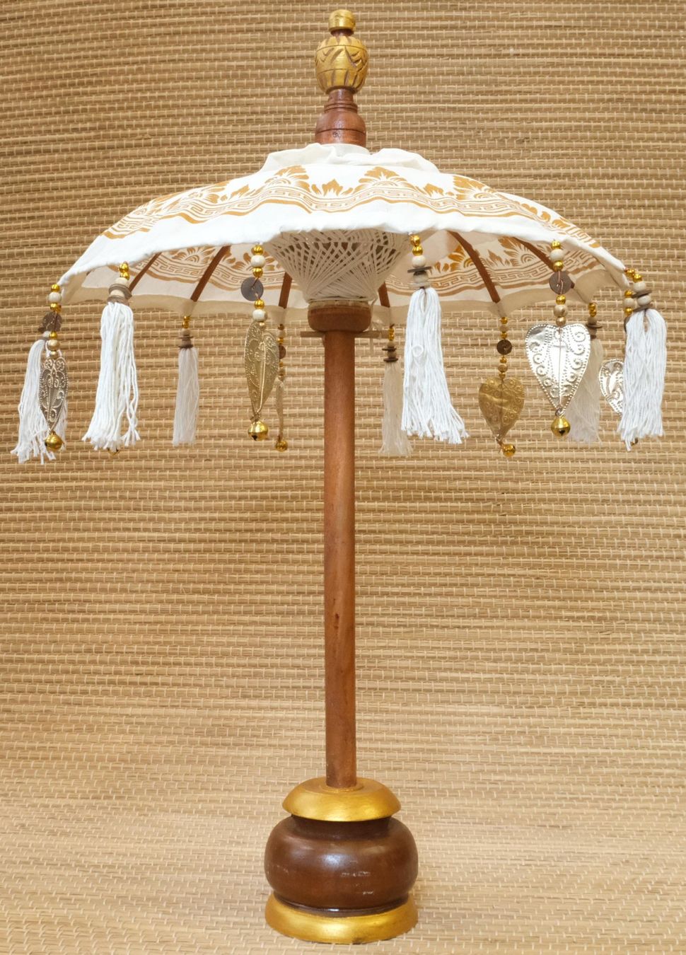 Tutte le decorazioni: Bali Deko Schirm Durchmesser 40cm – Nuovo (secondo la descrizione) da Zürich venduto da Masala-Oase