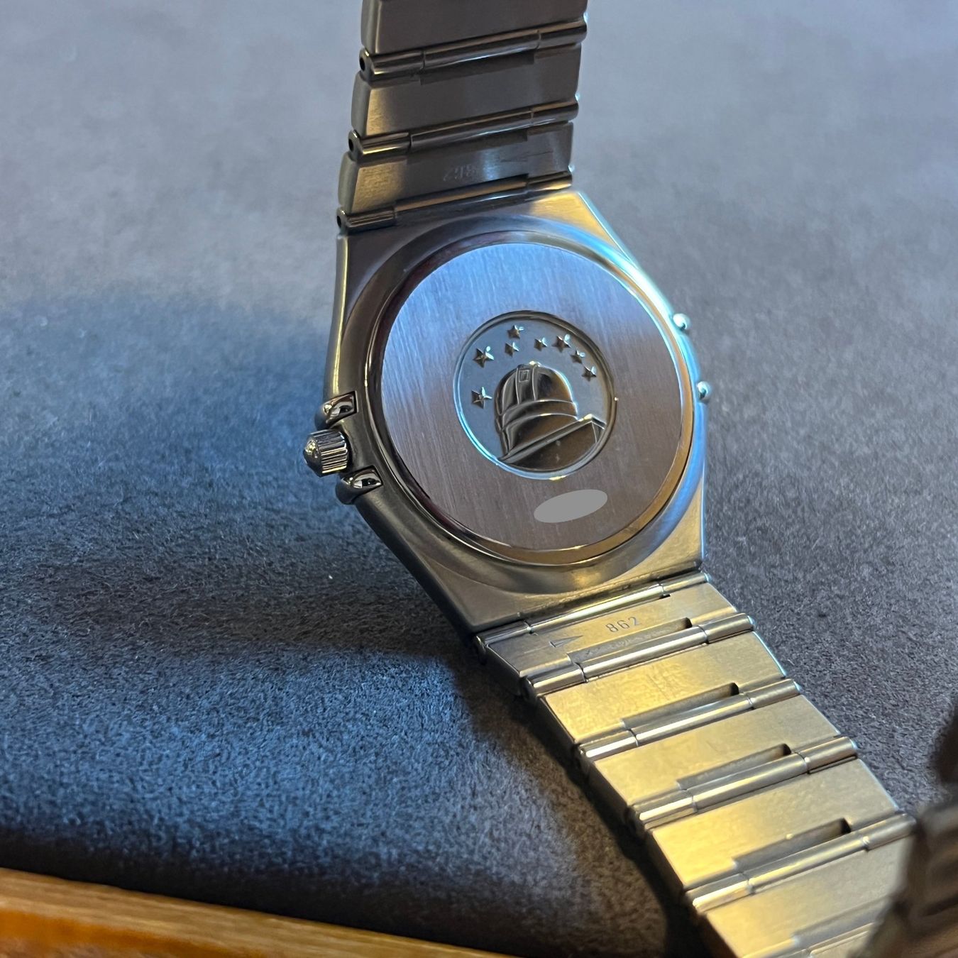 Omega Montres: Omega Constellation Manhattan Silver Dial 1552/862 – D'occasion à Carouge GE par Watchaser 4