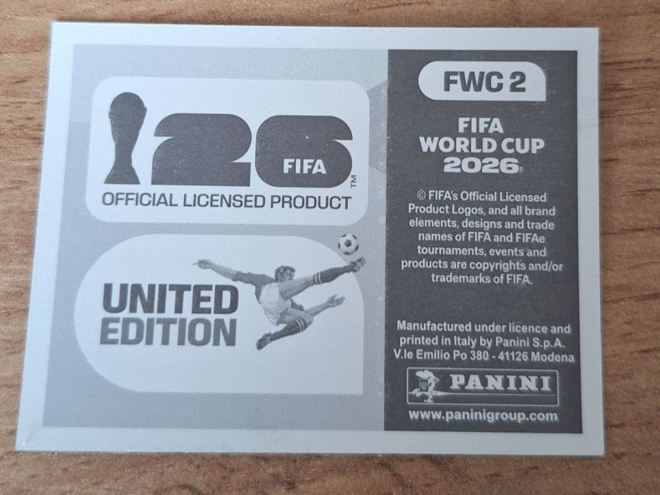 Panini Carte collezionabili: Panini FIFA WM 26 FWC2 – Usato da Tennwil venduto da mal_2fhf 1