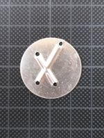 Metallplättchen für Hochgebirgsabzeichen