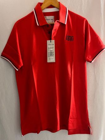 Poloshirt, CERRUTI 1881, Grösse L, Farbe Rot