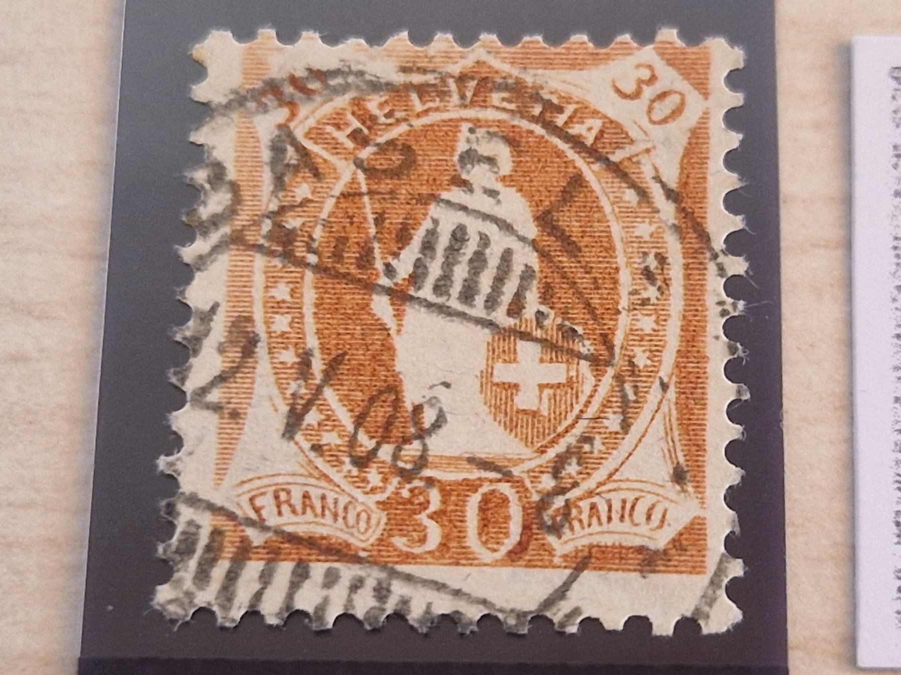 Tutti i francobolli: Stehende 96A.2.48/I, signiert, ab 1.- – Usato da Burgdorf venduto da Glossy01 1