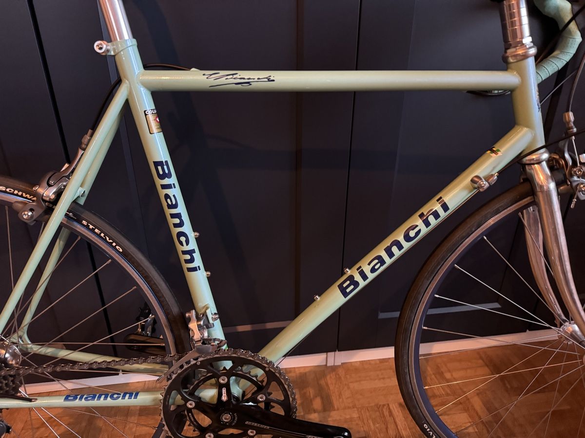Bianchi Biciclette: Bianchi Stahl Oldtimer Rennrad – Usato da Bern venduto da fus_5ryk 4