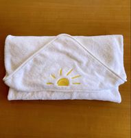 Badetuch Baby/Kind mit Kapuze,100% Baumwolle, mehrere vorh.