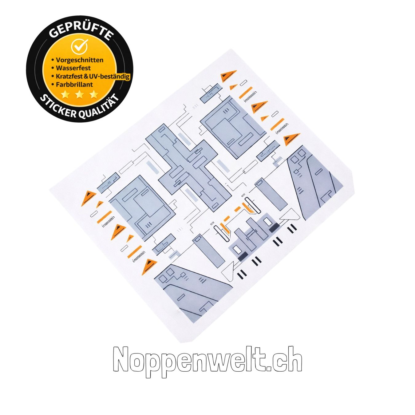 Aufkleber: Lego Star Wars 7163 Sticker Satz – Neu und originalverpackt aus Schwenden von Noppenwelt.ch
