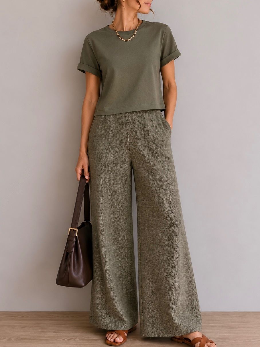 Pantaloni: GWHITE Wideleg Hose - Gr. 38 – Usato da Illnau venduto da Monkky