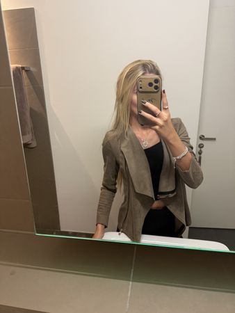 Zara Lederjacke
