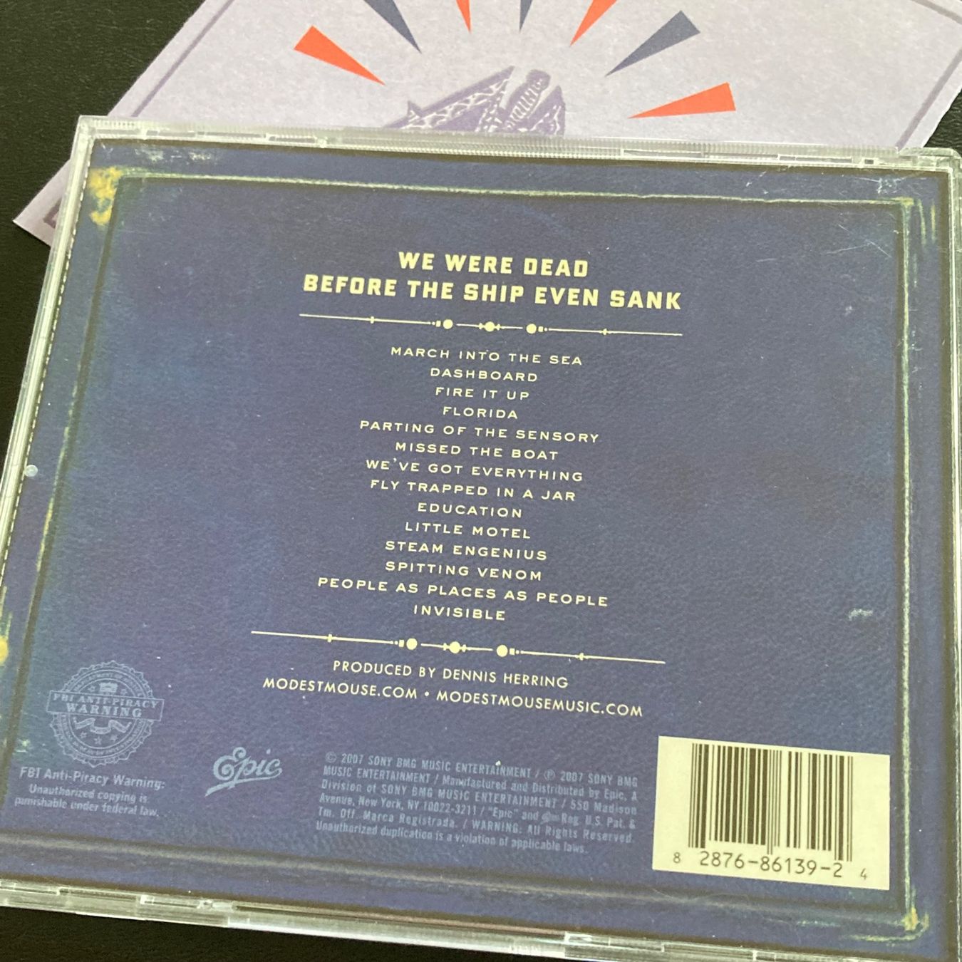 CD: Modest Mouse - We Were Dead Before The Ship Even Sank – Nuovo (secondo la descrizione) da Bern venduto da Ntsamina 1