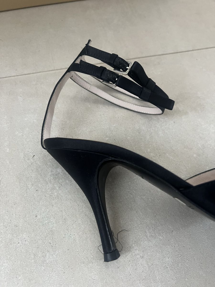 Sergio Rossi Scarpe da donna: Sergio Rossi Satin Schuhe – Usato da Schönenberg ZH venduto da Bosh 3