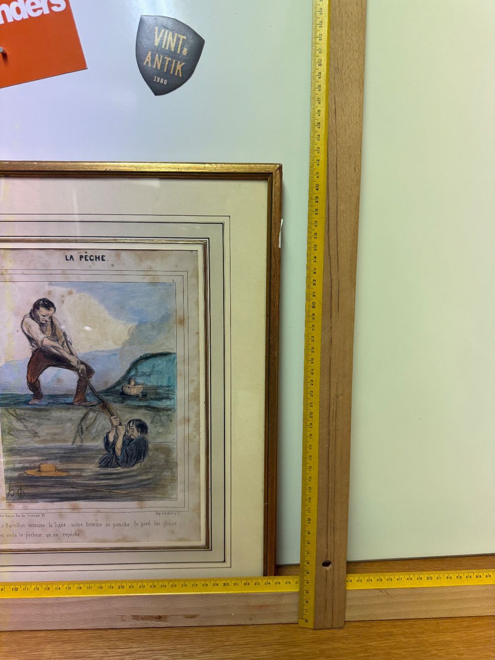 Grafica & Litografie: Original Honoré Daumier Farb-Lithographie – Usato da schaffhausen venduto da VintAntik_1980 5