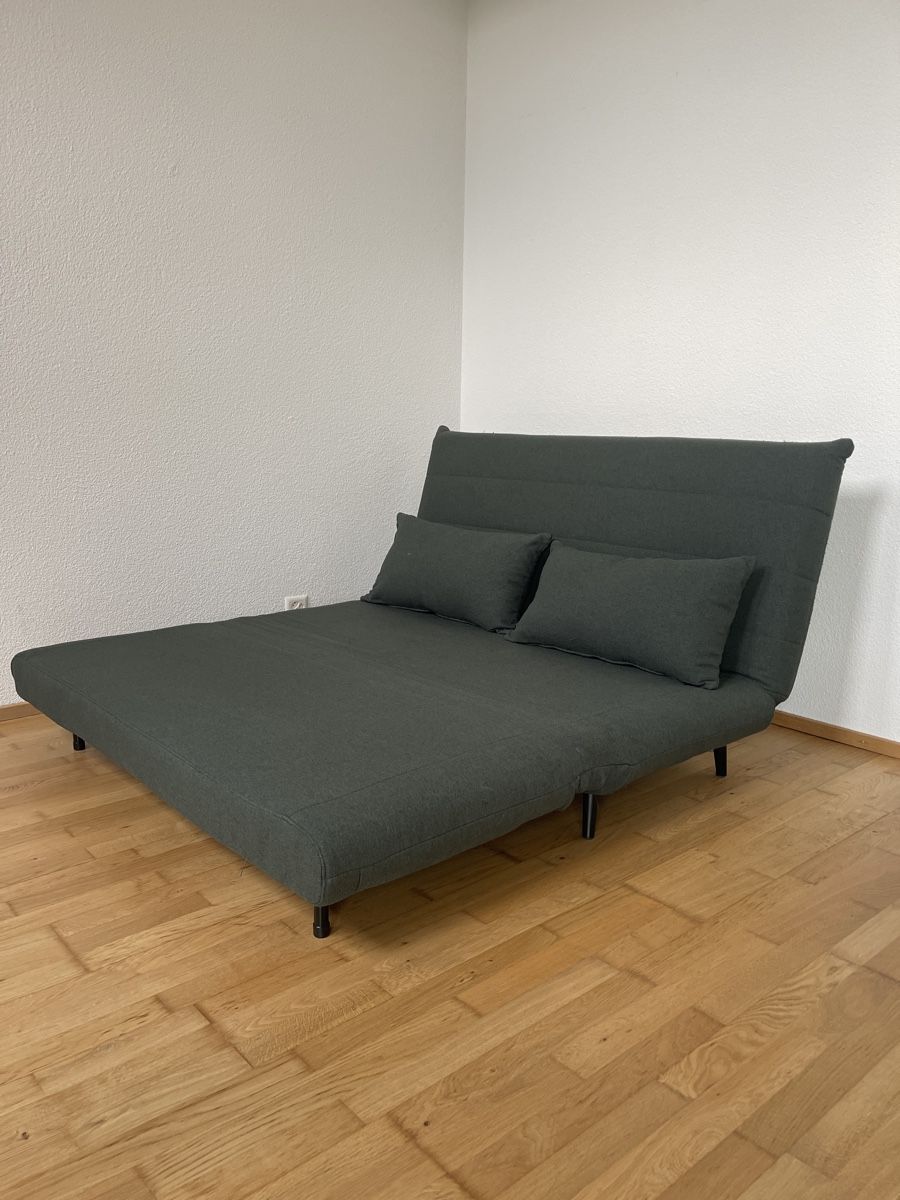 Micasa Sofas: Bettsofa in olivegrün – D'occasion à Grüningen par Caroline_Caroline 1