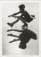 Vintage LOOK, Wintersport, Eiskunstlauf, Silhouette, TOP!