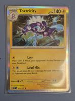 Pokemon Toxtricity Holo, OBF, guter Zustand