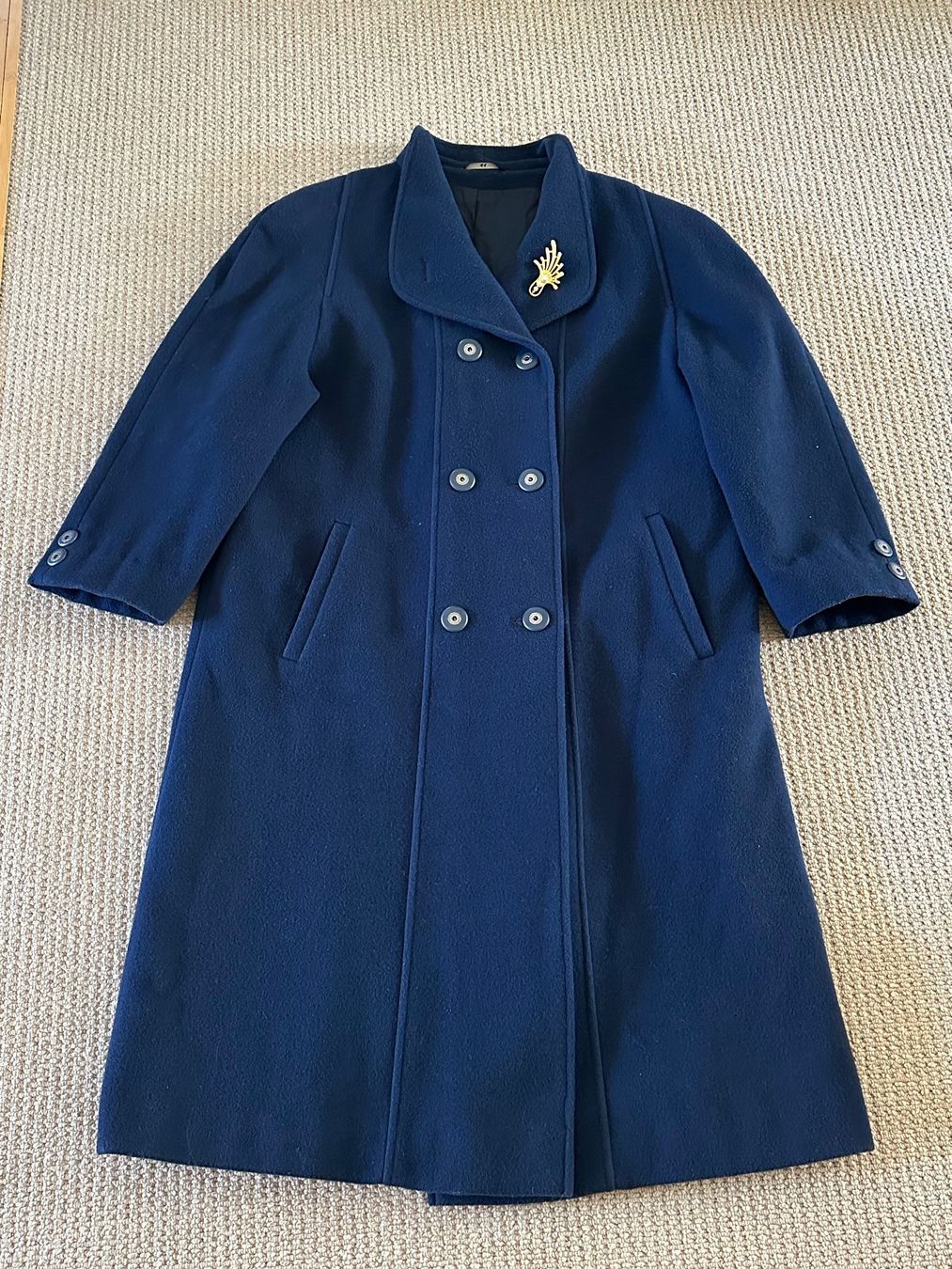 C&A Cappotti: 100% Wool Coat - 100% Wollmantel – Usato da Richterswil venduto da mmeiner 1