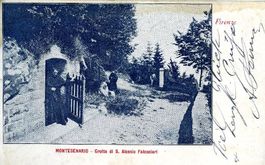 Firenze - Montesenario - Grotta di  1901