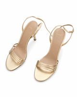 MNG Sandalen goldfarben Damen Grösse 38 neu