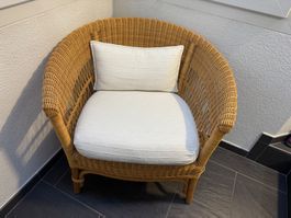 Peddigrohr Sessel