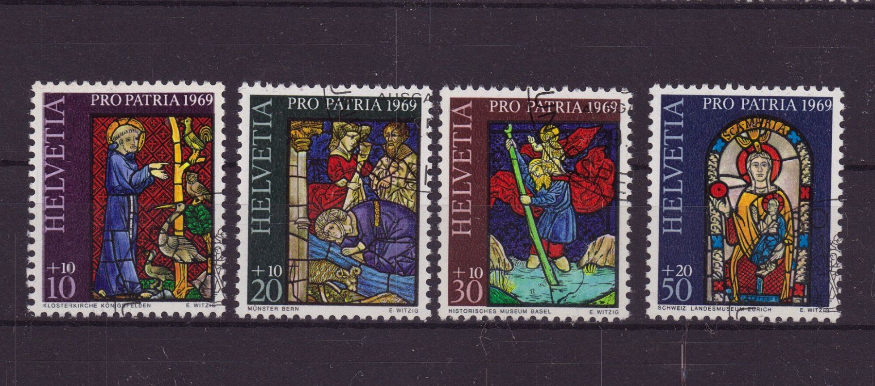 Tutti i francobolli: 1969 Satz Pro Patria ET – Usato da Eggersriet venduto da stamp303