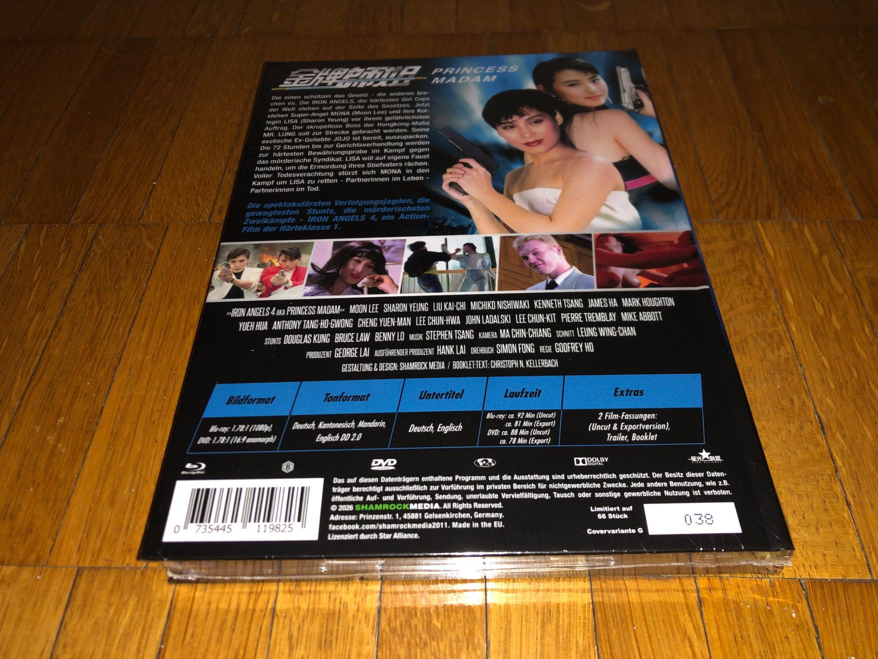 Tutti i DVDs: Iron Angels 4 - MEDIABOOK - G - UNCUT – Nuovo e nell'imballaggio originale da Basel venduto da havsok 1