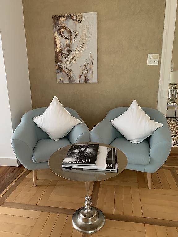Tischgruppe: Coffee-Table#Bild#Sessel#Kissen – Neu (gemäss Beschreibung) aus Frauenfeld von VelvetNoir 4